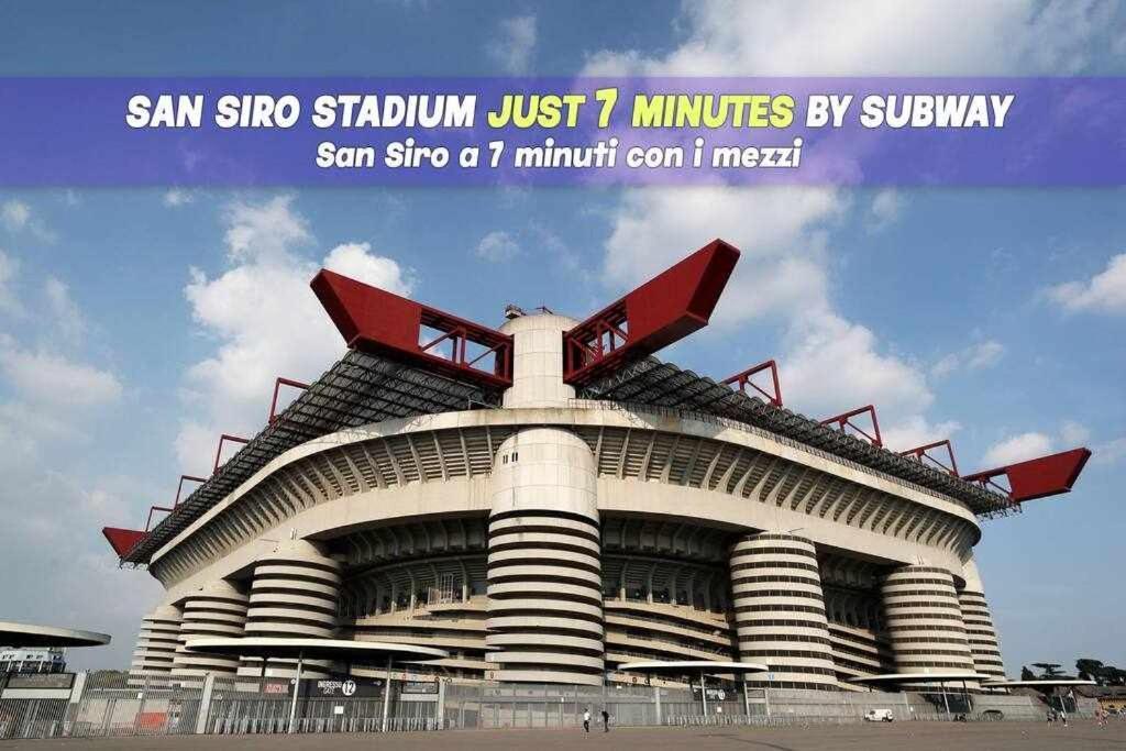 San Siro A 7 Minuti Stanza Top Con Zone Comuni 밀라노 외부 사진